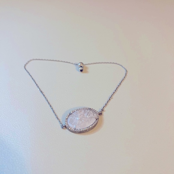 Light Pink Gemstone Bracelet - Picture 1 of 5